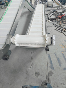Transportador automático de grado alimenticio con correa de PVCpu de acero inoxidable ligero personalizado para uso en fábrica - Product Image 5