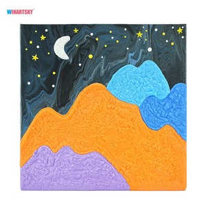 Bán buôn 12 màu sắc vải sưng húp sơn giấy thiết lập cho dệt may và vải vẽ Kit - Product Image 5