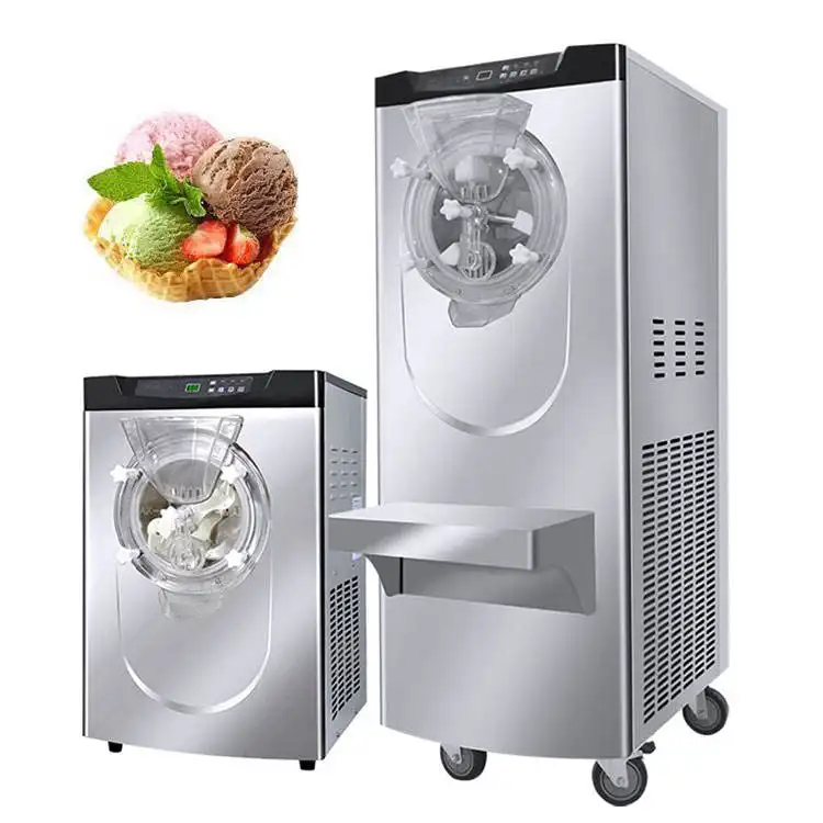 Thương mại Tabletop trái cây Ice Cream Maker cứng Máy làm kem cho nhà máy kinh doanh mềm phục vụ máy làm kem