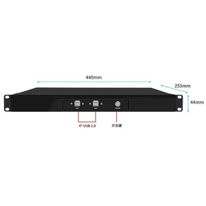 ITX-310P a doppia rete 6 corde 6 °-7 °-8 °-9 ° Core i3/i5/i7processore piattaforma di sicurezza di rete pfsense firewall computer - Product Image 2