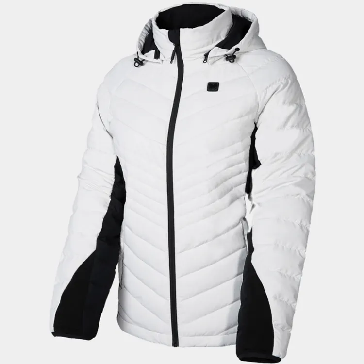 Abrigo térmico de talla grande para hombre, chaqueta de calefacción impermeable de 12V para exteriores