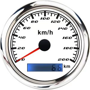 廉价汽车里程表速度计发光二极管全球定位系统速度计 - Product Image 2