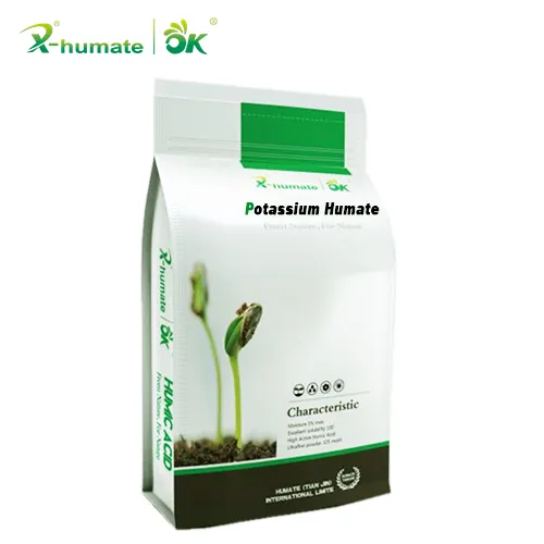 Humic एसिड 60% पोटेशियम humate परत/पाउडर/बारीक