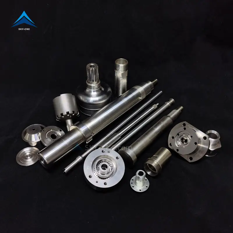 خدمات عالية الدقة عالية الجودة OEM أجزاء آلات معدات من التيتانيوم الصلب مخصص CNC قطع التدوير والكشط