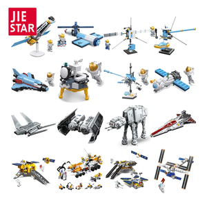 JIESTAR oyuncaklar kök uzay keşif uzay tema yapı taşı seti çocuklar diy eğitim bilimleri astronot oyuncak çocuk uzay oyuncak - Product Image 1