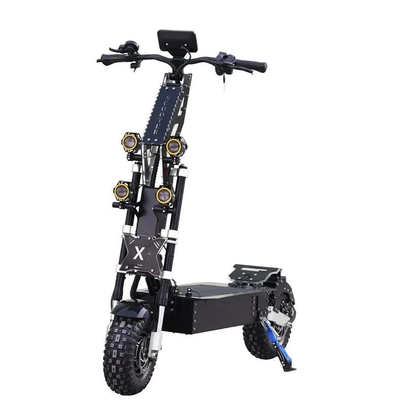 Mankeel X7 moto elettriche adulto pieghevole grasso pneumatico 8000W doppio motore Scooter fuoristrada Scooter elettrico