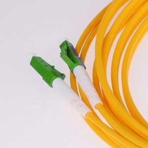 LC APC-FC UPC ดูเพล็กซ์ singlemode OS2 G652d G657a ใยแก้วนำแสงสายแพทช์12แกน CN; Zhe โทรคมนาคมสีเหลือง305M กลางแจ้ง UTP - Product Image 5