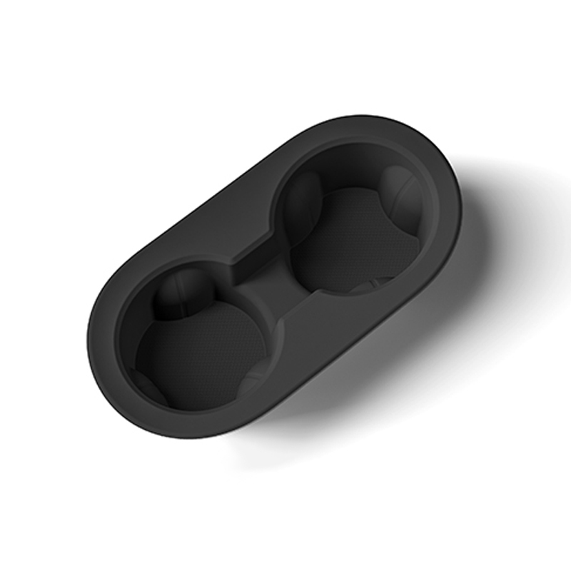 Rear seat cup holder-Black