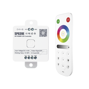 New Listing SPI SP630E RGBIC <strong>LED</strong> <strong>Controller</strong> 600 Pixel Magic Color Strip Light Smart Bluetooth Music Dimmer RF <strong>DMX</strong> Decoder Manual