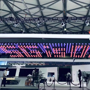 2025高品质ナイトクラブ最新ディスコボールビーム照明システムRGBWディスコキネティックリフティングLEDサッカービームライト