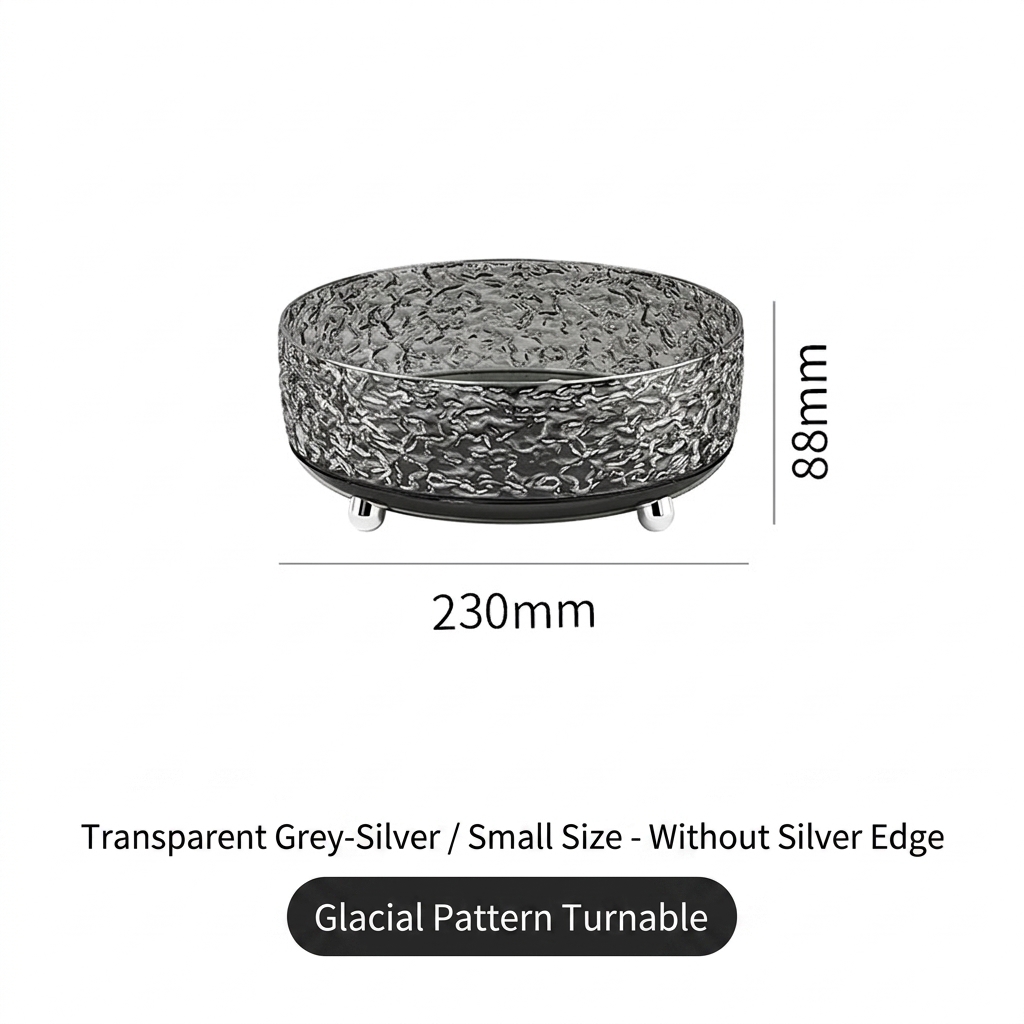 Gray silver S-without silver edge