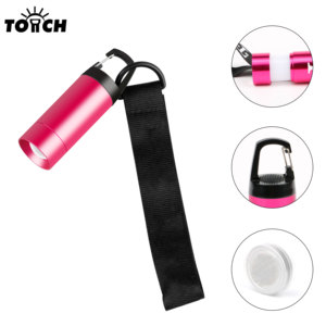 Regalos promocionales pequeña Mini antorcha recargable lámpara antorcha llavero luz personalización aceptable Mini linterna LED - Product Image 6