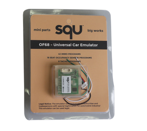 SQUOF68カーエミュレーター信号リセットイモオフシート占有センサー/タチョプログラム診断