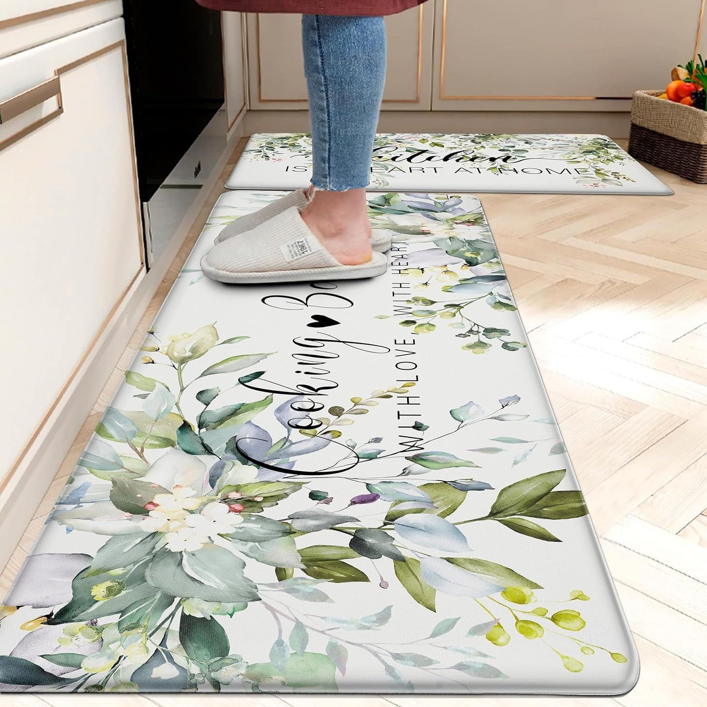 Tapis de cuisine abstrait JN-6
