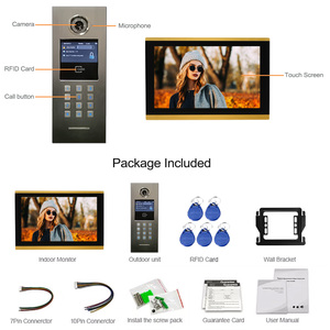 Tuya Smart <strong>IP</strong> <strong>TCP</strong> <strong>Video</strong> Door Phone <strong>Intercom</strong> <strong>System</strong> Works With Mobile Phone for Multi Apartments Building