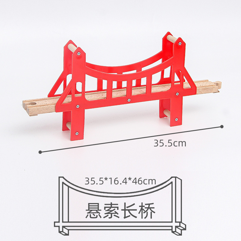 Long suspension bridge