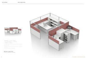 Máy Trạm văn phòng chuyên nghiệp nhân viên bàn với Tủ hồ sơ có thể khóa lưu trữ an toàn cho dữ liệu kinh doanh nhạy cảm - Product Image 4