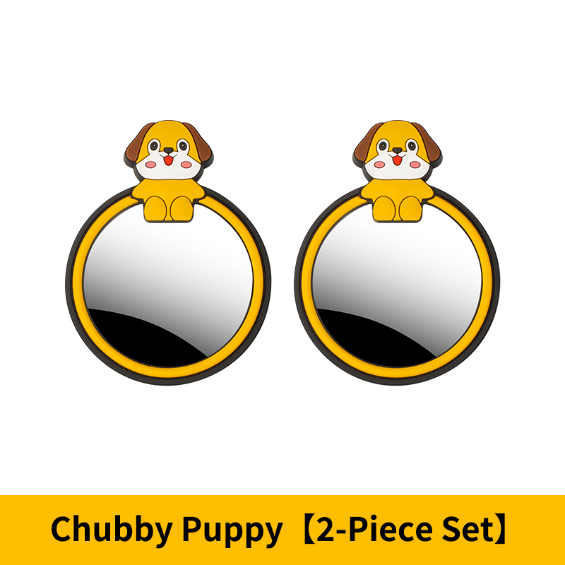 Paire de chiens jaunes