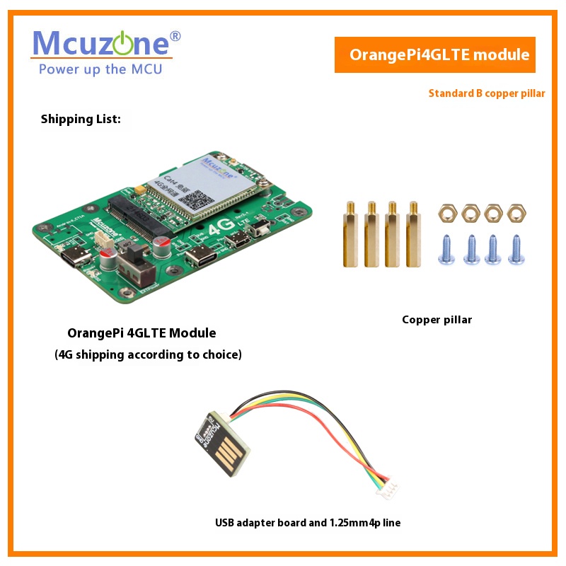 Pilier en cuivre standard B (carte adaptateur)