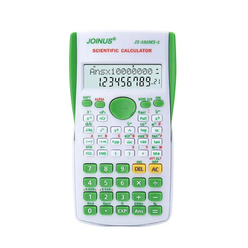 Wholesale JOINUS Promotional Factory Price School Examination Custom Logo 12 Digit Electronic Mini Student Scientific Calculator