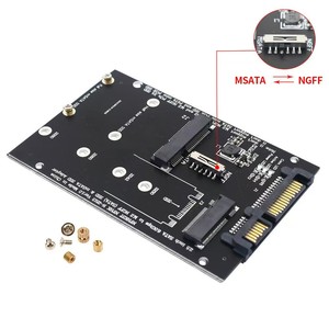 SATA3至M.2 NGFF MSATA固态硬盘传输适配器 - Product Image 4