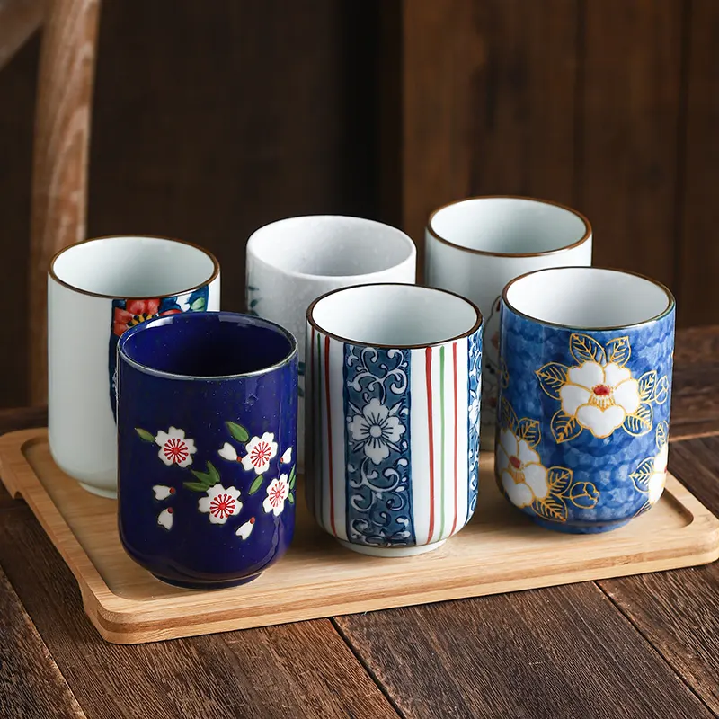 Ceramic Ceramic Cup 10 oz Tea Cups, Asian Tea Cups