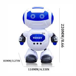Akıllı B.O dans eden Robot oyuncak çocuklar için eğitim programlama ışık ve müzik dayanıklı plastikten yapılmış - Product Image 3