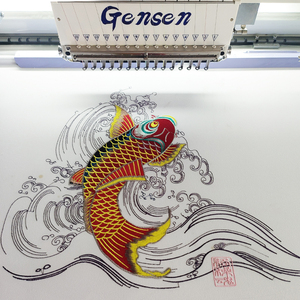 价格便宜4头绣花线字母绣花机电脑12 15多针帽子刺绣出售 - Product Image 2