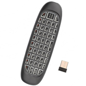 Ratón de aire Universal USB BT 2,4G C120, con luz negra colorida, miniteclado, controles de voz, inalámbrico - Product Image 3