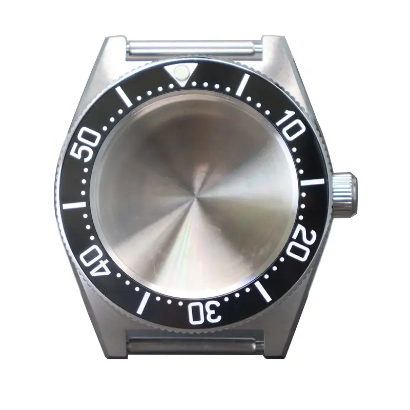 Gemodificeerde Seiko Spb143j1/Spb253j1 Zwarte Tijger Walvis 40Mm Herenhorloges Hoesjes Onderdelen Voor Nh34 Nh35 Nh36 Nh38 Beweging 28.5Mm Wijzerplaat