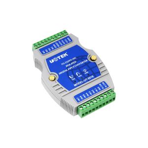 Módulo de salida de entrada digital industrial con USB/Ethernet/RS485, compatible con Modbus para control de automatización