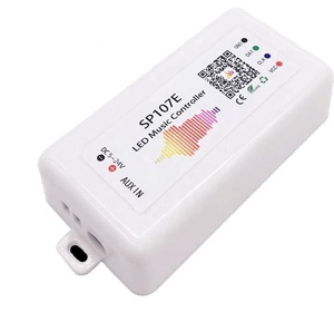 Светодиодный контроллер SP107 WS2812B WS2811 RGB Пиксельная Светодиодная лента Wifi музыкальная Светодиодная лента контроллер SP107 - Product Image 1
