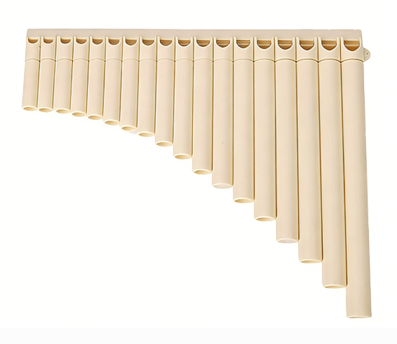 18 tubes blanc ivoire