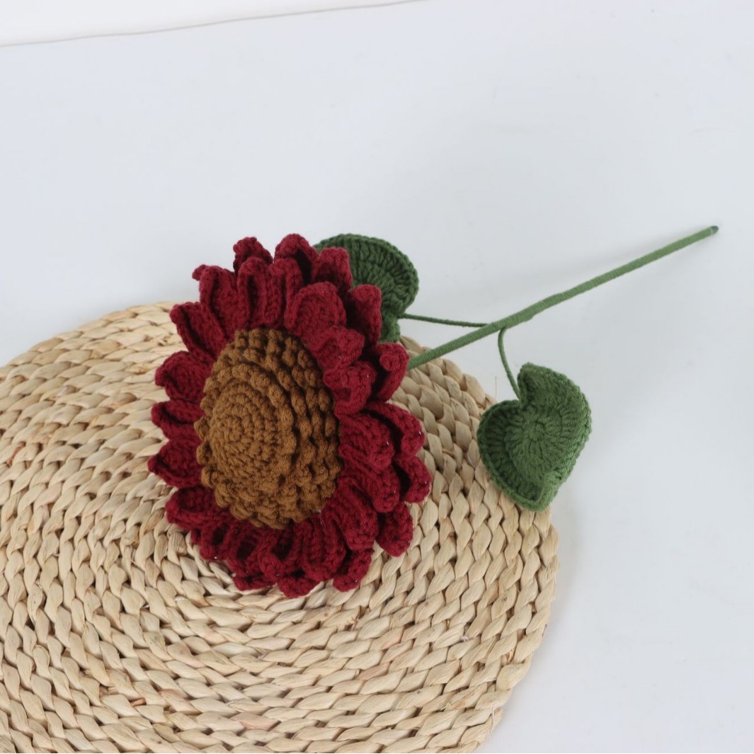 Double tournesol pourpre