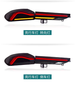 ไฟท้ายสัญญาณแบบไดนามิกสำหรับ BMW X6 G06ไฟ LED สีดำและสีแดง2020-2023 - Product Image 5