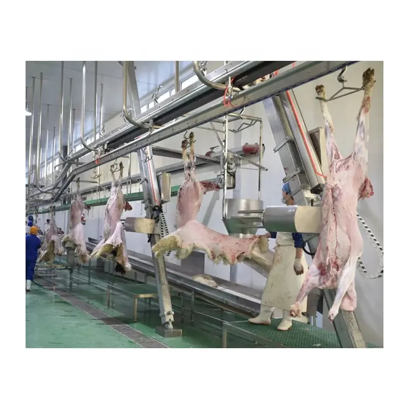 Halal cừu Lò mổ máy móc thiết bị thịt cừu Lò mổ thiết bị dê thịt máy giết mổ dòng