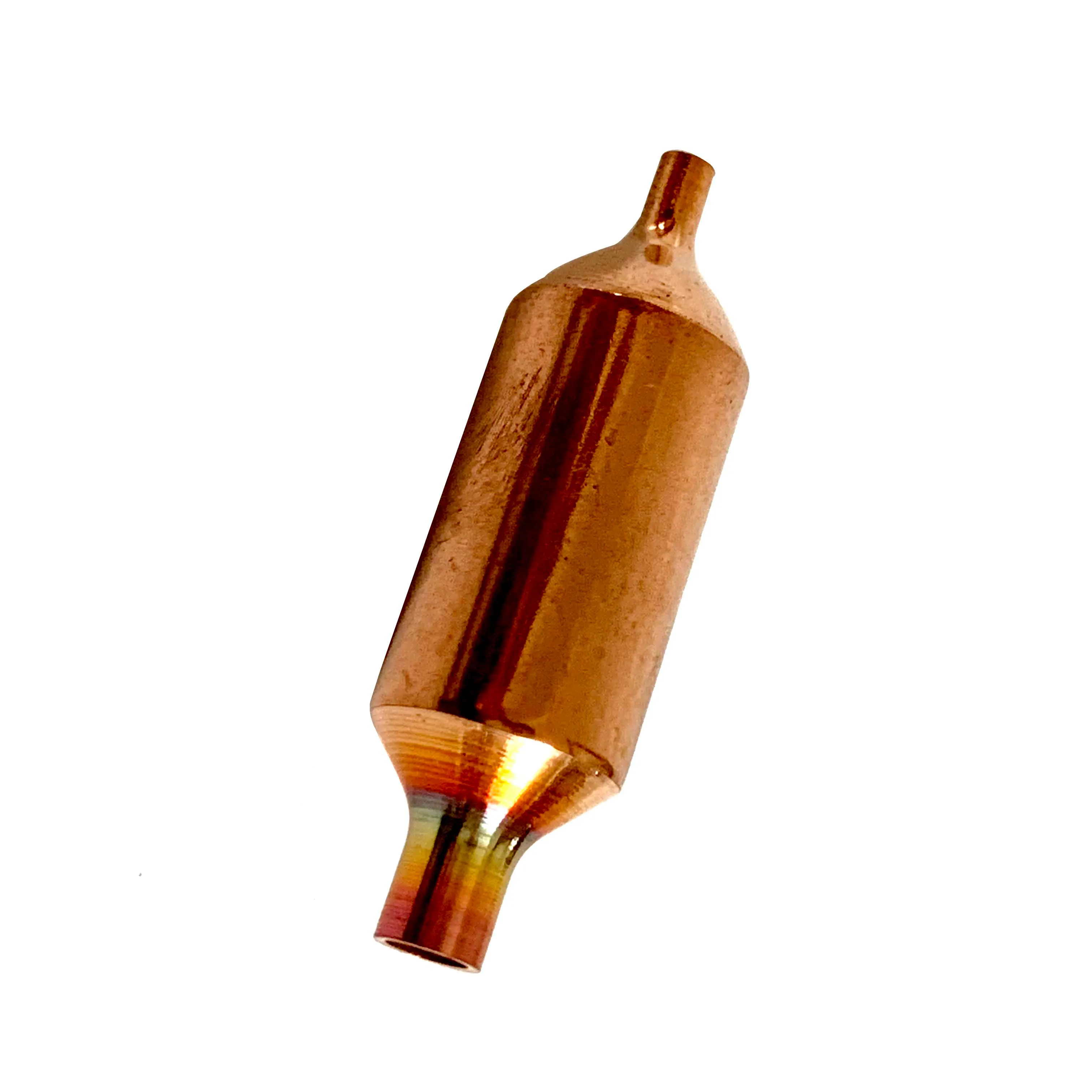 hot sale welded single outlet copper filter drier good quality with cover