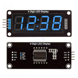 TM1637 LED-Anzeige modul für Arduino 4 Digit 7 Segment 0,56 Zoll Zeit schalt uhr Röhren modul Rot Blau Grün Gelb Weiß