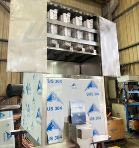 1 tonnellata al giorno Cube Ice Maker per ristoranti e caffè In Africa - Product Image 4