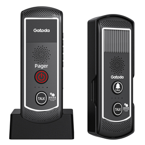 Sistema de intercomunicación inalámbrico de 16 canales con energía solar con timbre de puerta impermeable para Walkie Talkie y timbre de intercomunicación - Product Image 1