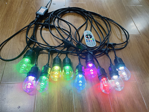 ความยาวที่กําหนดเองการควบคุมระยะไกล TUYA ไฟสตริง RGB ขายร้อนไฟ Festoon - Product Image 3
