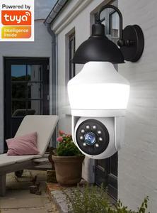 Sistema DE SEGURIDAD CCTV para el hogar de 3MP/5MP, cámara IP HD VR LED FishEye, Bombilla de 360 grados, cámara de visión nocturna IR, aplicación inteligente Tuya - Product Image 2