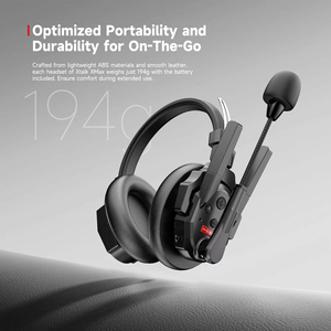 SYNCO Xtalk XMax X2Max X5Max X9Max X13Max Sistema de intercomunicación inalámbrico 2,4G Auriculares de comunicación con micrófonos inalámbricos con batería - Product Image 2