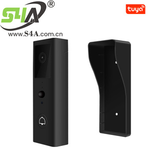 S4A Großhandel Voll duplex Voice <span class=keywords><strong>Intercom</strong></span> 1080P Tür kamera WIFI Drahtlose Türklingel Arbeit mit Tuya mit Google
