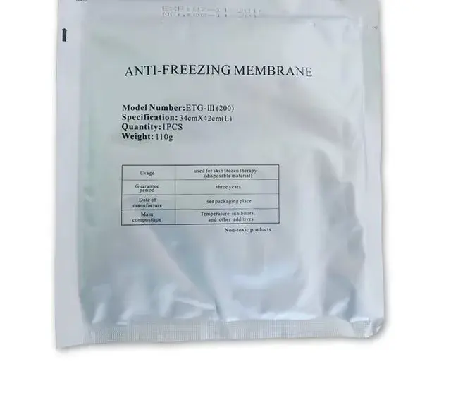 凍結脂肪療法凍結防止膜凍結パッド凍結防止フィルム凍結乾燥スキンケア用