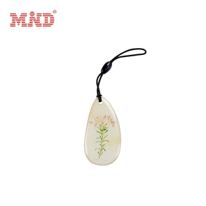 Özelleştirilmiş sosyal medya Nfc Metal epoksi etiketi Rfid kontrol Keyfob anahtarlık epoksi Nfc Rfid etiketi - Product Image 4