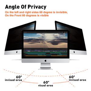 Đối với Amazon Hot Bán lớp AAA chất lượng 3D chống vân tay vật nuôi bảo vệ màn hình riêng tư chống gián điệp bảo vệ cho 27 inch Máy tính để bàn - Product Image 6