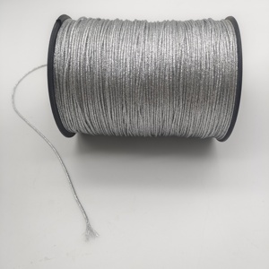 Gold and Silver Onion <strong>String</strong> <strong>Tag</strong> Chinese Knotted <strong>Elastic</strong> Rope Greeting Card Christmas Tree Decoration Rope - Product Image 5