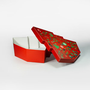 定制创意圣诞礼品盒，带封面树形，用于礼品包装 - Product Image 3
