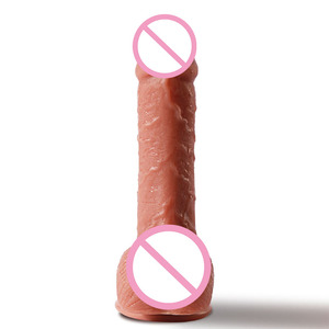 Gode en silicone réaliste ventouse pénis gode grand Plug Anal jouets sexuels de masturbation pour adultes - Product Image 3